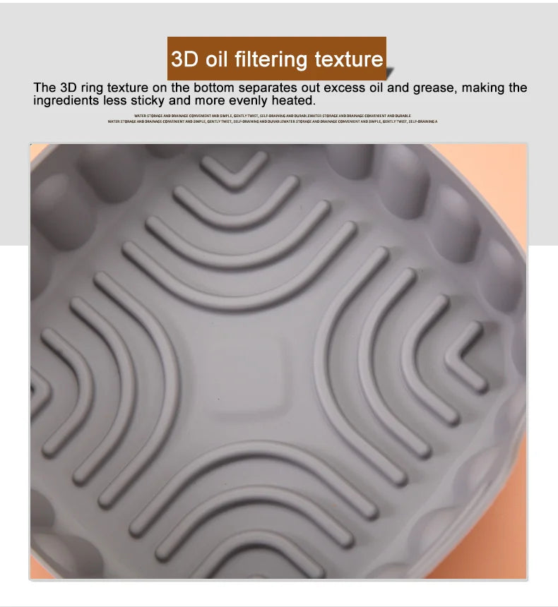 Cestello in Silicone per Friggitrice ad Aria