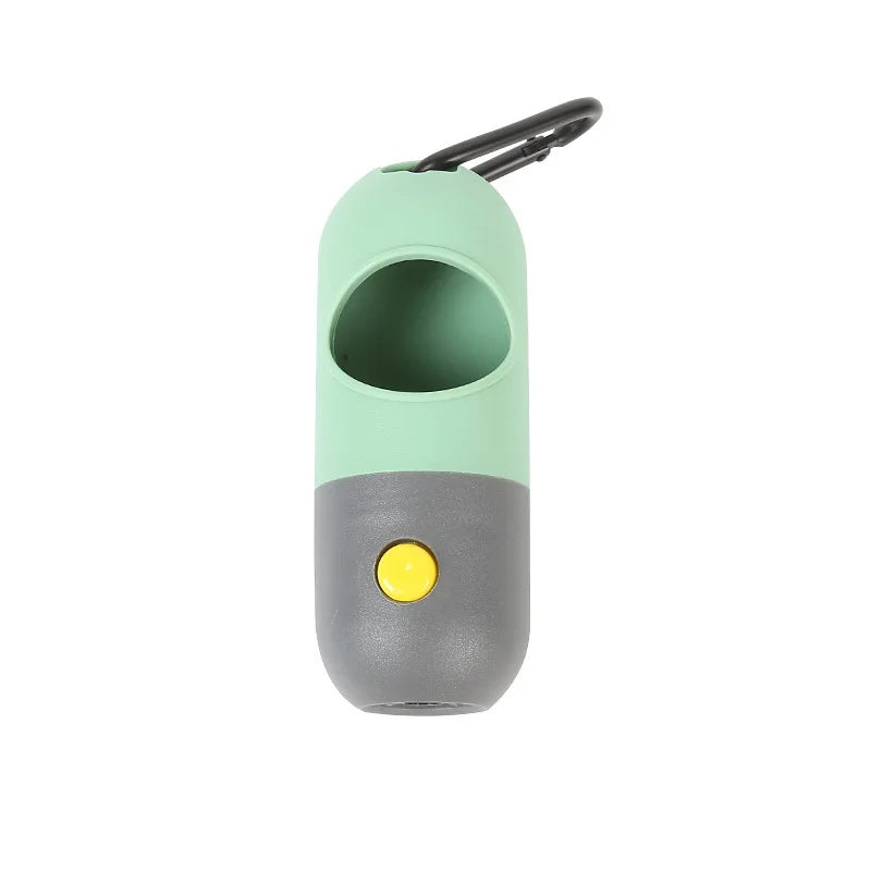 Dispenser per Sacchetti Biodegradabili con Luce LED e Accessori per la Pulizia dei Can