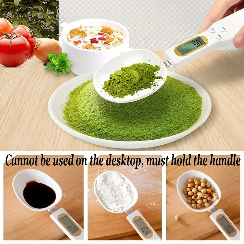 Bilancia Cucchiaio Digitale da Cucina, 0.1-500g