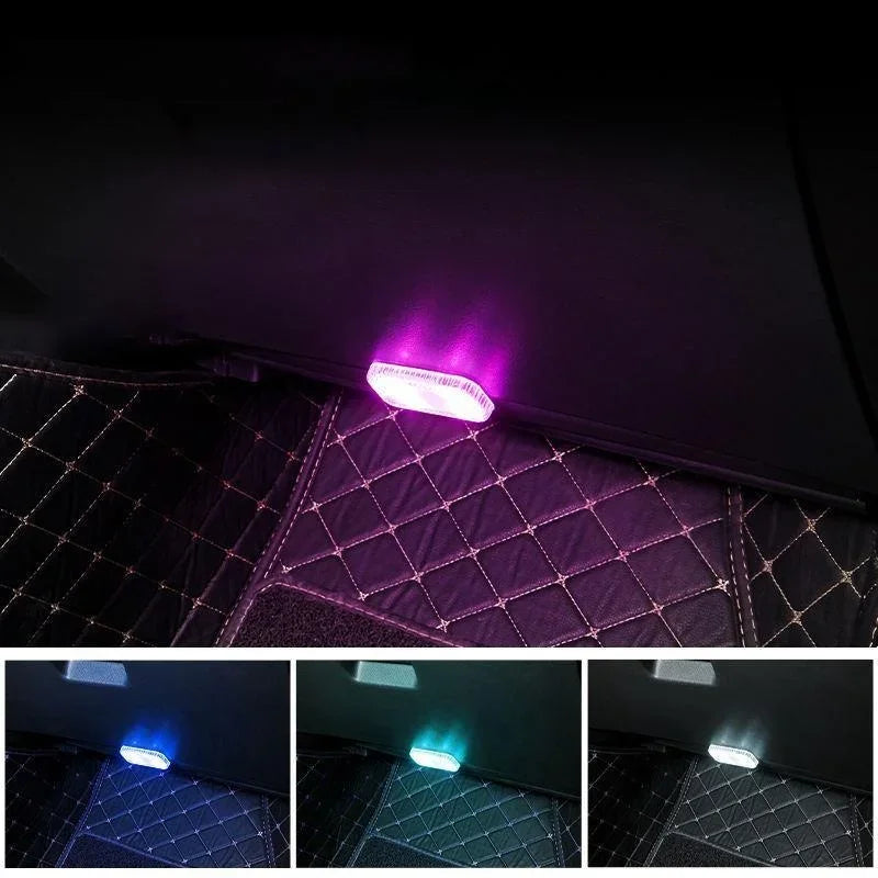 Luci LED Wireless per Interni Auto – Illuminazione Neon Ricaricabile USB