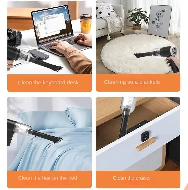 Aspirapolvere Senza Fili Xiaomi 2in1 - Potenza Massima per Casa e Auto