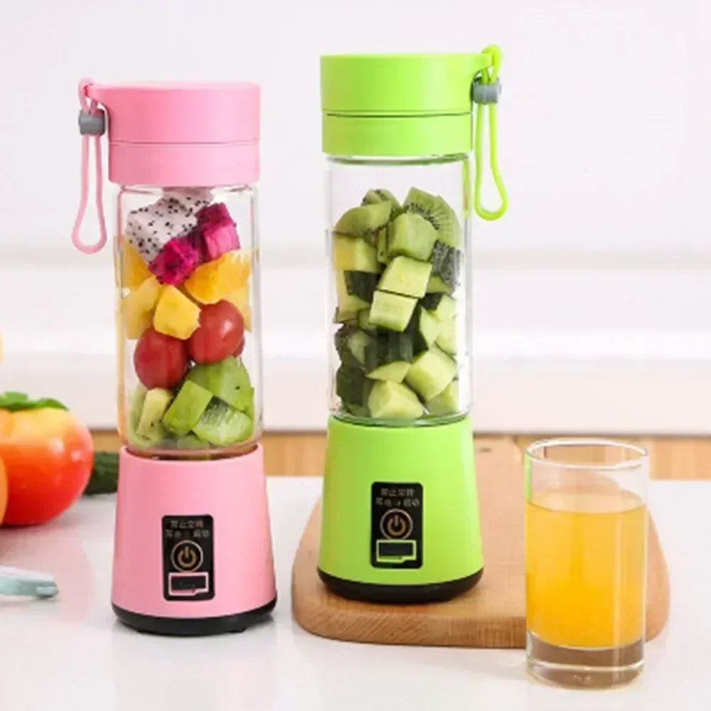 Frullatore Portatile USB 380ml Ricaricabile per Smoothie e Succhi