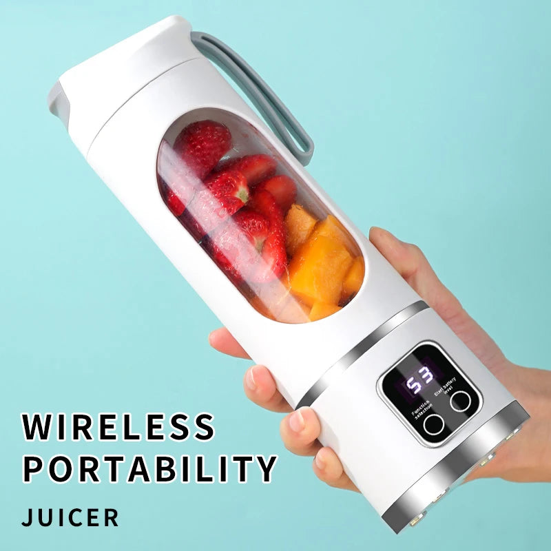 Xiaomi Mini Frullatore Elettrico Portatile: Estrattore di Succo Multifunzionale per Frullati, Frutta e Verdura