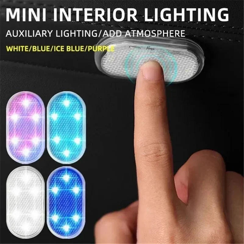 Luci LED Wireless per Interni Auto – Illuminazione Neon Ricaricabile USB