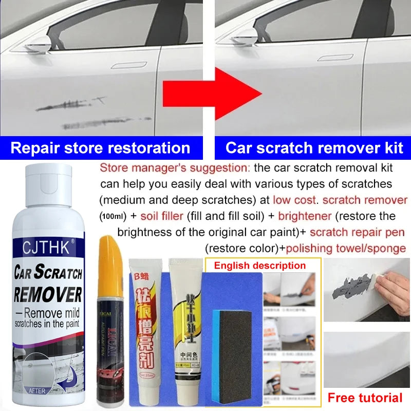 Rimuovi Graffi Auto - Strumento di Riparazione e Lucidatura