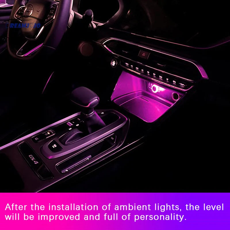 Mini Lampada USB LED per Auto - Luce Decorativa per Interni