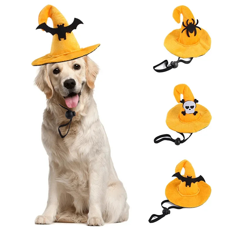 Costume di Halloween per gatti e cani con ali da pipistrello e campanelli