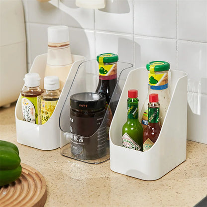 Contenitore organizer per frigorifero con cestello drenante per frutta e verdura