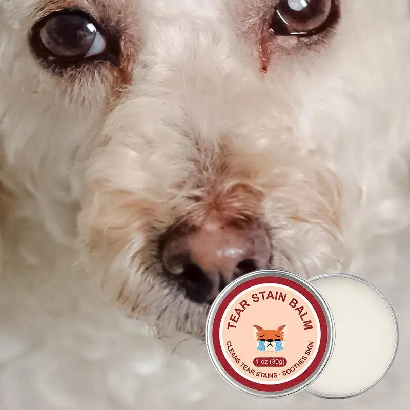Crema detergente per occhi di cani e gatti, rimuovi macchie da lacrime