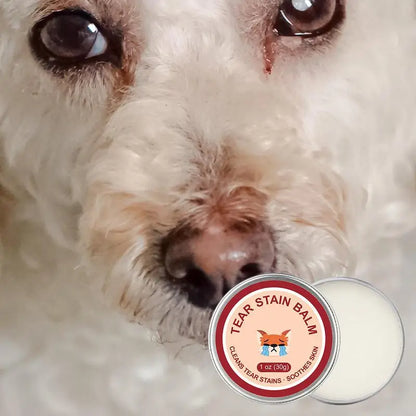 Crema detergente per occhi di cani e gatti, rimuovi macchie da lacrime